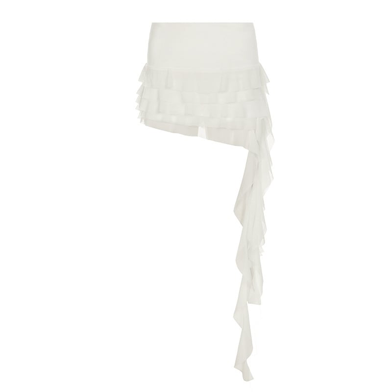 Φούστα, δικτυωτό ύφασμα, υψηλή ελαστικότητα, μίξη πολυεστέρα-σπάντεξ, Καλοκαίρι 2025