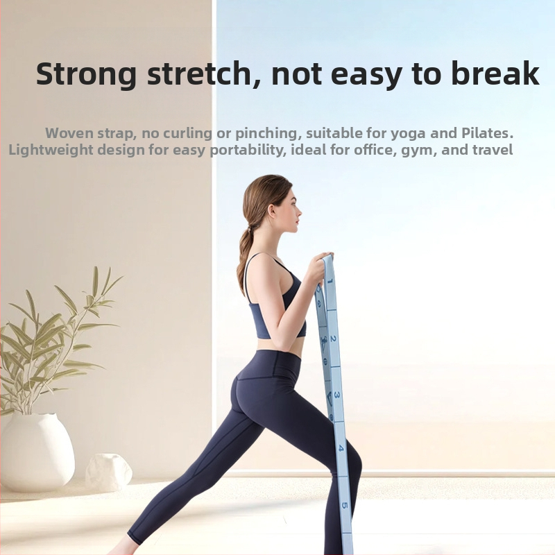 Йога корекция цифрова лента за опъване, 12-гридов сегментиран дизайн; Материал: полиестер + латекс; Марка: Changhong; Код на продукта: 12 grids-position type