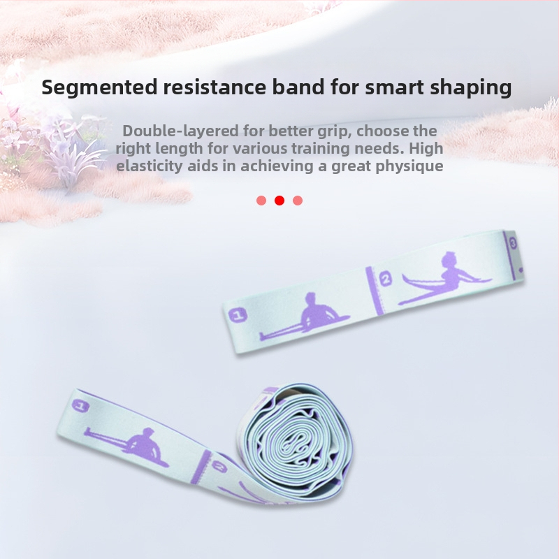 Йога корекция цифрова лента за опъване, 12-гридов сегментиран дизайн; Материал: полиестер + латекс; Марка: Changhong; Код на продукта: 12 grids-position type