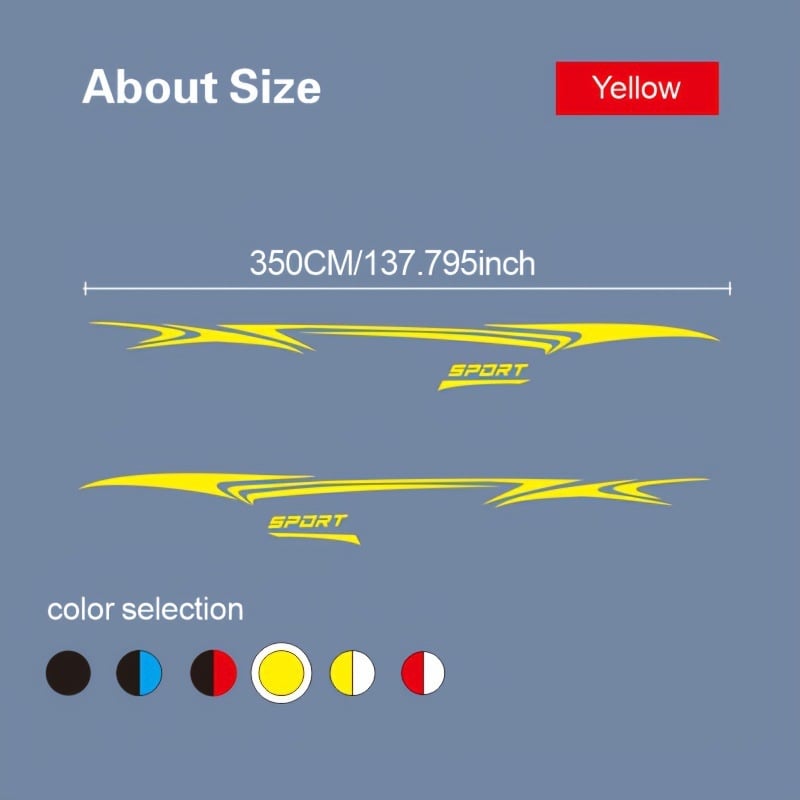 Autó oldalsó vonal Reflektív matrica – univerzális, két darabos készlet, felszerelés vákuumcsöves