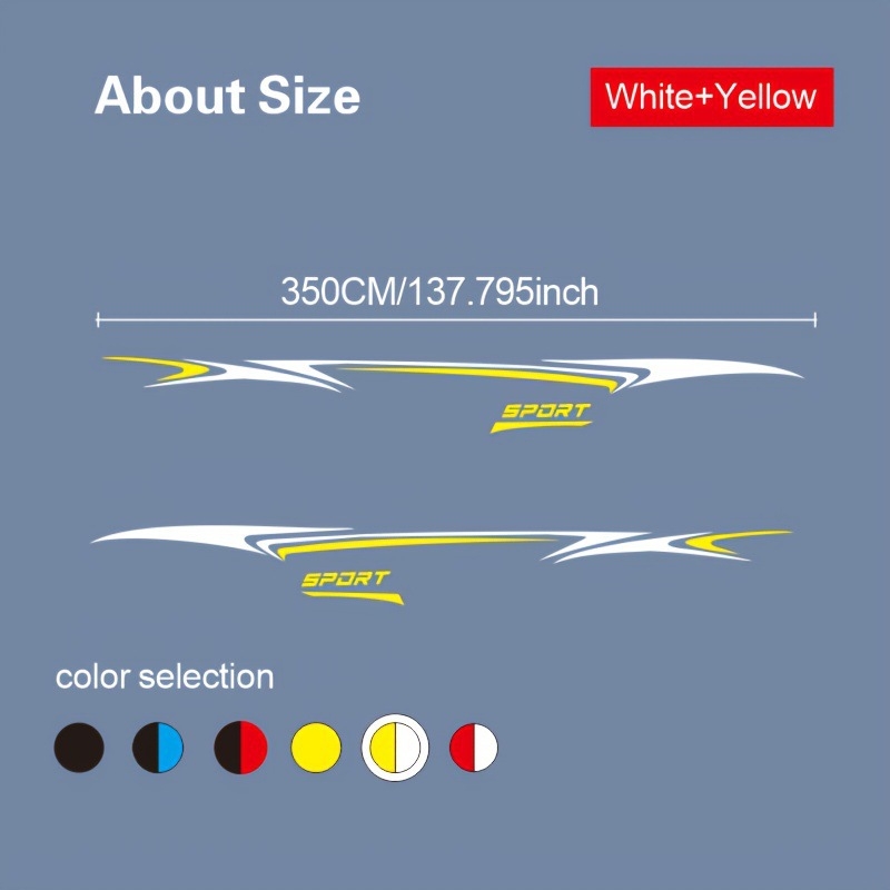 Autó oldalsó vonal Reflektív matrica – univerzális, két darabos készlet, felszerelés vákuumcsöves