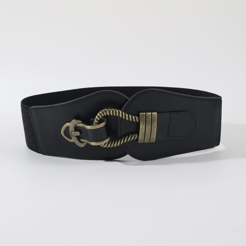 Mākslīgās ādas vidukļa josta, daudzpusīgs stils, vienkāršs gredzenveida josta, garums 60–80 cm, piemērots visām sezonām