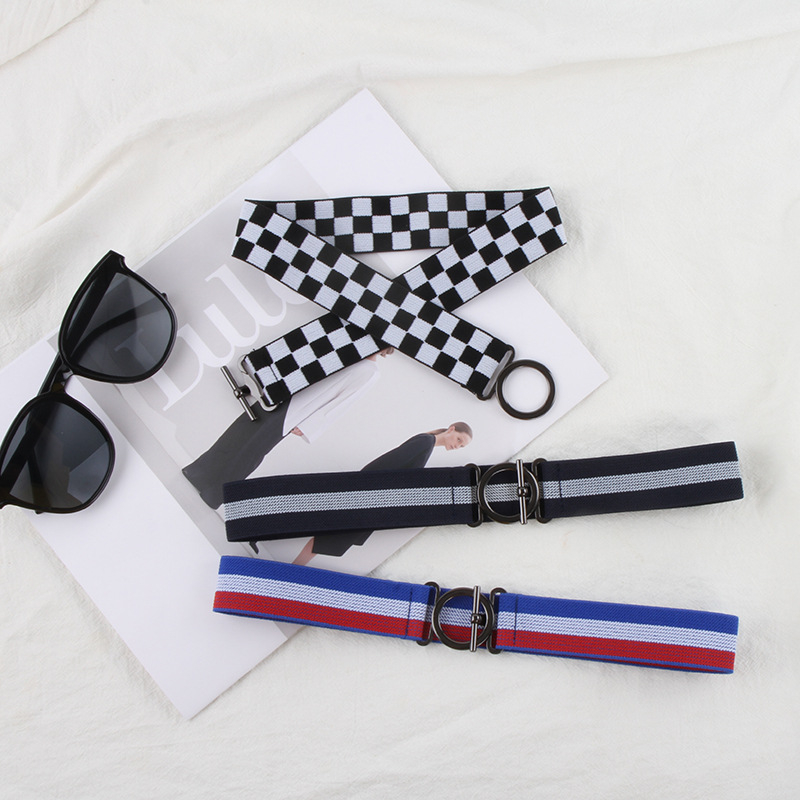 Kanvas josta ar sakausējuma sprādze, āķa aizdare, pruhveidīgs dizains, 2025. gada pavasaris