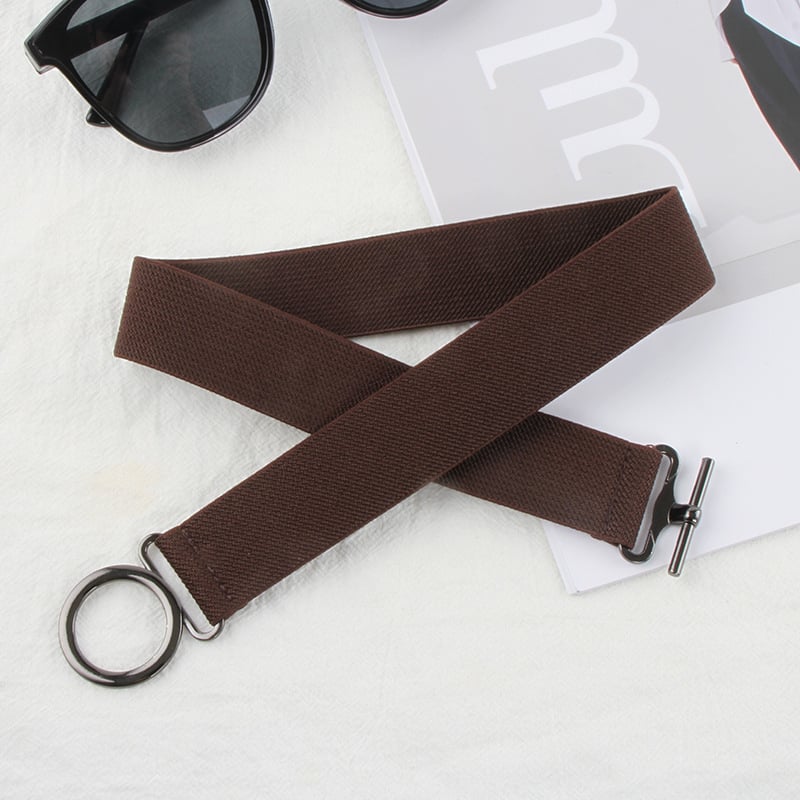 Kanvas josta ar sakausējuma sprādze, āķa aizdare, pruhveidīgs dizains, 2025. gada pavasaris