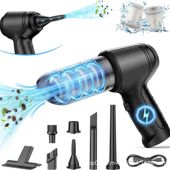 Ασύρματος χειροκίνητος καθαριστής αυτοκινήτου και σπιτιού, 50W, Τάση έως 36V, Ενσωματωμένη μπαταρία 1001–1600 mAh, Δοχείο σκόνης, Διάρκεια λειτουργίας 0–1 h