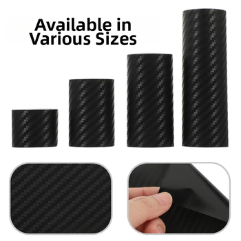 Hao Kuang Szénszálas védő autómatrica, ragasztó típus, szénszálas mintázat