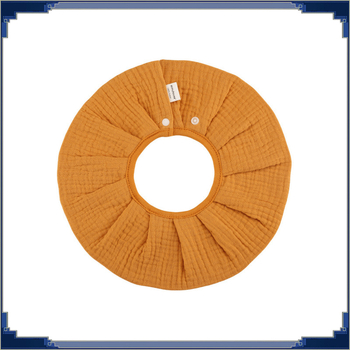 Βρεφικό μπιμπί με έξι στρώσεις βαμβακερής γάζας, περιστρεφόμενο κατά 360°, τσέπη για σάλιο, απορροφητικό, κατάλληλο για βρέφη και νηπία 0–3 ετών