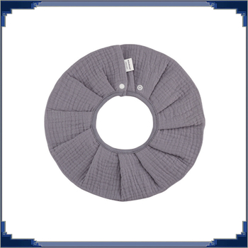 Βρεφικό μπιμπί με έξι στρώσεις βαμβακερής γάζας, περιστρεφόμενο κατά 360°, τσέπη για σάλιο, απορροφητικό, κατάλληλο για βρέφη και νηπία 0–3 ετών