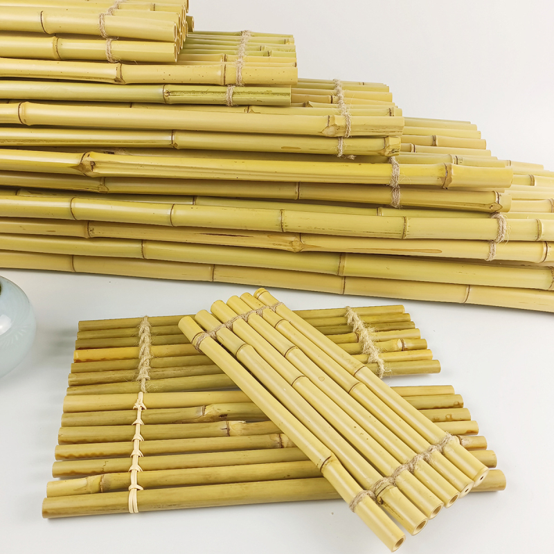 Διακόσμηση ενυδρείου από μπαμπού, επιπλέων μπαμπού ράφτ, αγροτικό στυλ, υλικό μπαμπού, κατάλληλο για οικίες και ξενοδοχεία/εστιατόρια