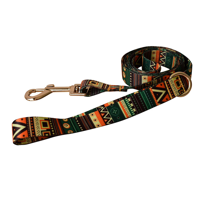 Suņu kaklasaite – neilons, raksts Color Grid, zīmols FOUCOTO