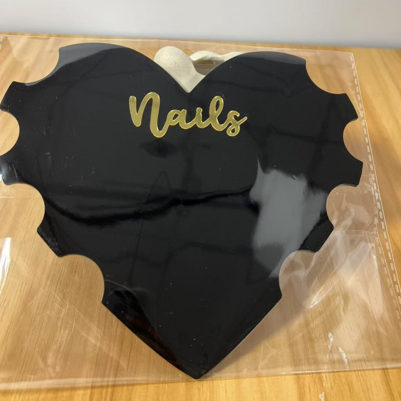 TX πλαστικό στήριγμα προβολής νυχιών, INS στυλ, με τόξο σχήμα