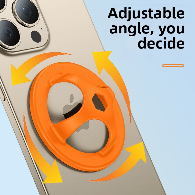 MK silikonový držiak na telefón s prsteňom, Lazy Stand, cartoon štýl