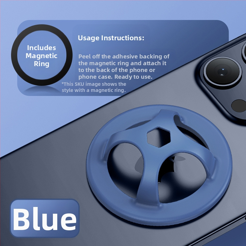 MK silikona telefona gredzenes turētājs, Lazy Stand, karikatūru stils