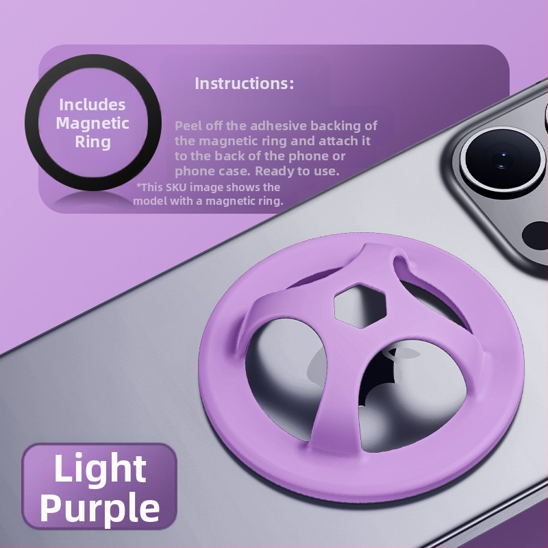 MK silikona telefona gredzenes turētājs, Lazy Stand, karikatūru stils