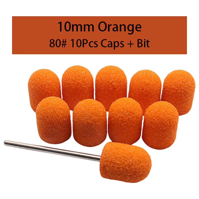 Plastmasas pamatnes pedikīra slīpēšanas galviņa – nagu virsmas slīpēšanas instruments