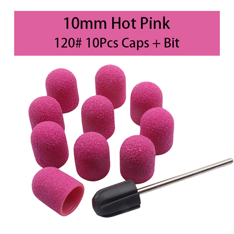 Plastmasas pamatnes pedikīra slīpēšanas galviņa – nagu virsmas slīpēšanas instruments