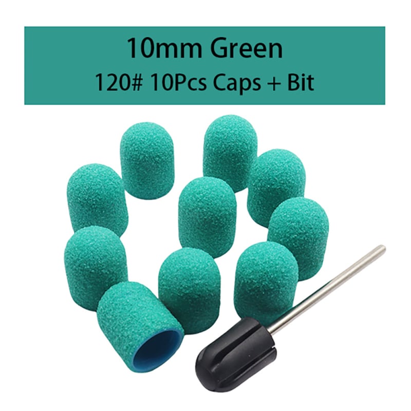 Plastmasas pamatnes pedikīra slīpēšanas galviņa – nagu virsmas slīpēšanas instruments