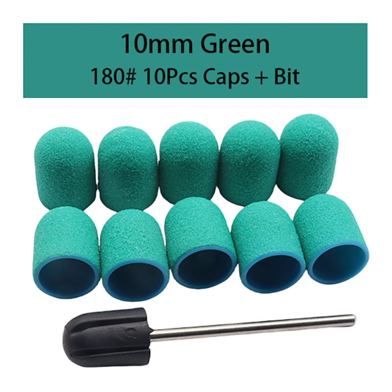 Plastmasas pamatnes pedikīra slīpēšanas galviņa – nagu virsmas slīpēšanas instruments