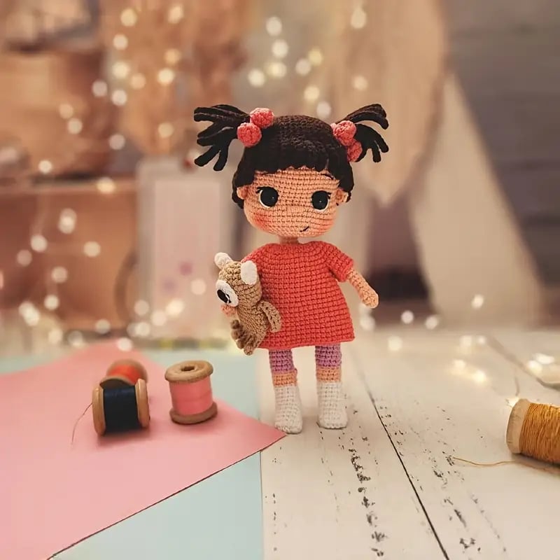 Σετ Υλικών για Βελονάκι – Χειροποίητο Υλικό, Μαλλί Worsted, Νήμα Skein, Κωδικός 250827