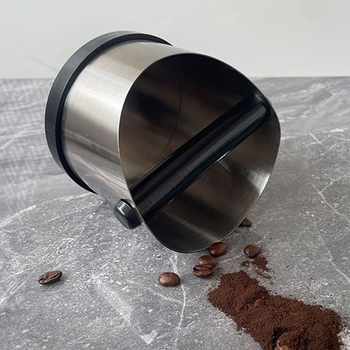 Κουτί καφέ για απομάκρυνση υπολειμμάτων από ανοξείδωτο ατσάλι 201, μοντέρνος μινιμαλιστικός σχεδιασμός, Luxiang