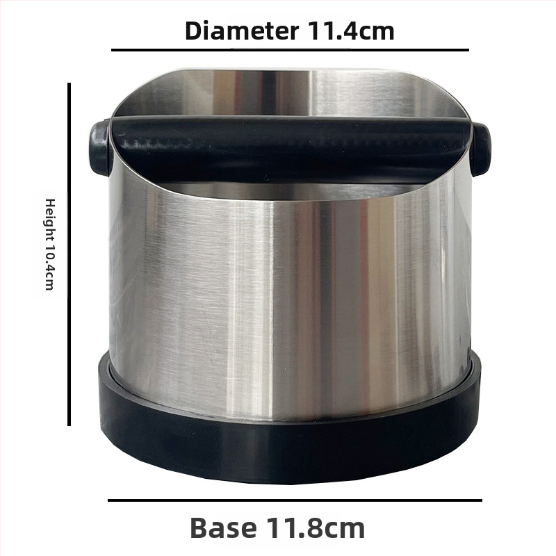 Кутия за кафе утайки от неръждаема стомана 201, модерен минималистичен стил, марка luxiang