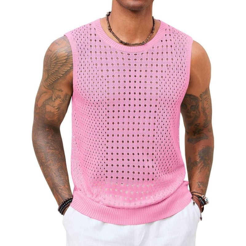 Vīriešu bez piedurknēm veste ar sietveida aizmuguri, svītrota Corduroy audums, 2025. gada pavasaris