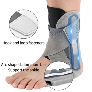 Στήριξη αστραγάλου με ελαστική συμπίεση — Προστασία: Αστράγαλος; Μοντέλο JK474; Κύριο Υλικό: Diving Material; Για ενήλικες; Αθλήματα: Γυμναστήριο, Αθλήματα, Καθημερινή χρήση