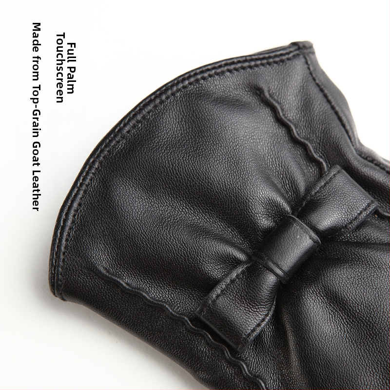 Ръкавици от овча кожа за пръсти – топли, за пролетен сезон, пускане през зимата 2024 г.