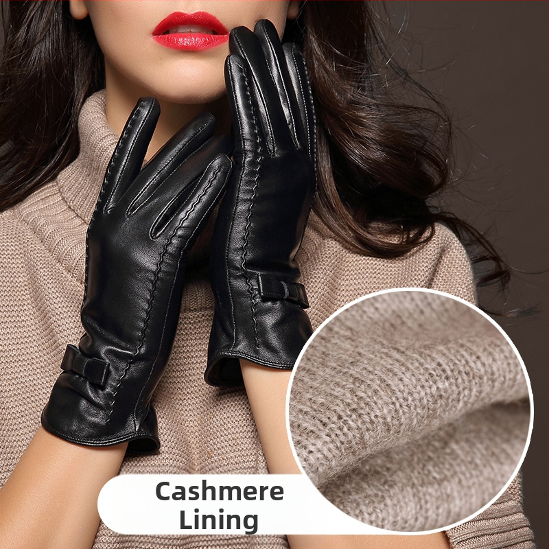 Pirkstu cimdi no aitas ādas – siltas, pavasara sezona, 2024. gada ziemas izlaišana