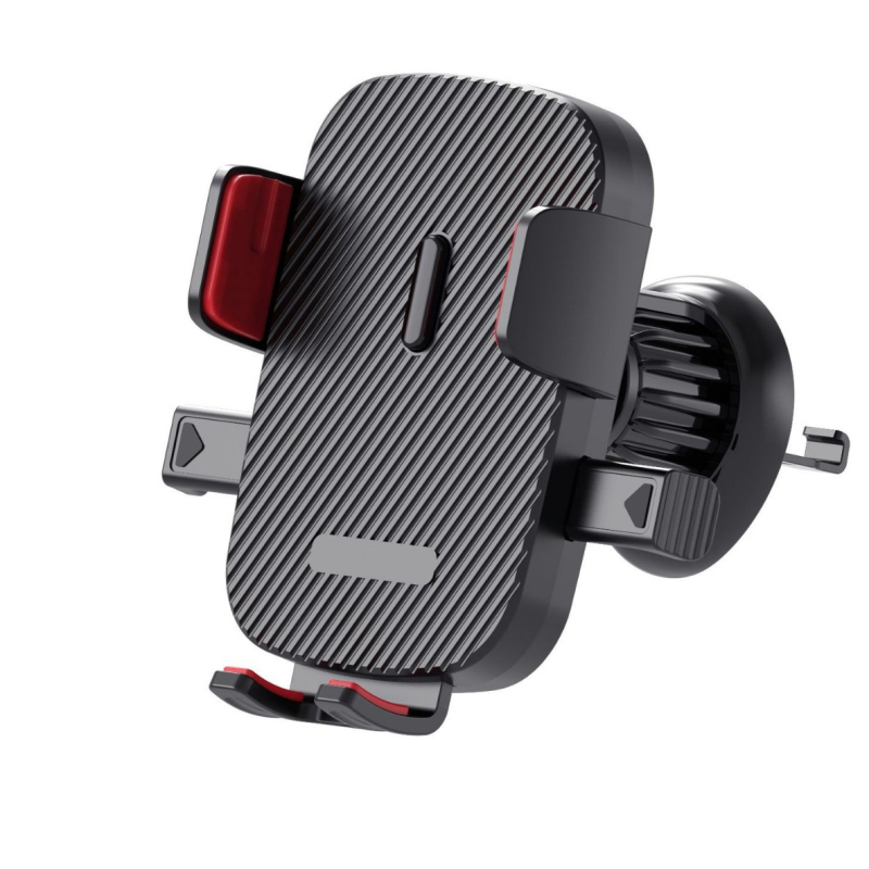 Automašīnas tālruņa turētājs ar vakuuma stiprinājumu, universāls uz paneļa, ar vienas pogas automātisku aizslēgšanu, pielāgojams