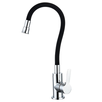 Sukamas virtuvės plautuvo čiaupas su keraminiu kasetiniu vožtuvu, cinko lydinio korpusas, modelis CL-WXCF01