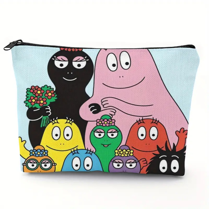 Geantă cosmetică din in, design personalizat, stil Cross-Border Trend, extensibilă, ușoară, fără căptușeală