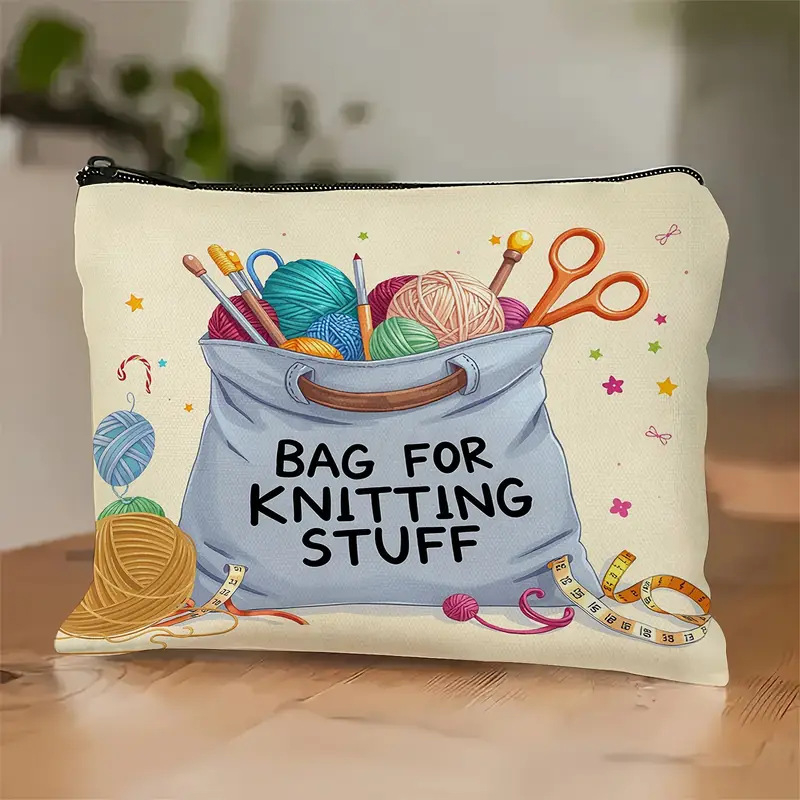 Geantă cosmetică din in, design personalizat, stil Cross-Border Trend, extensibilă, ușoară, fără căptușeală