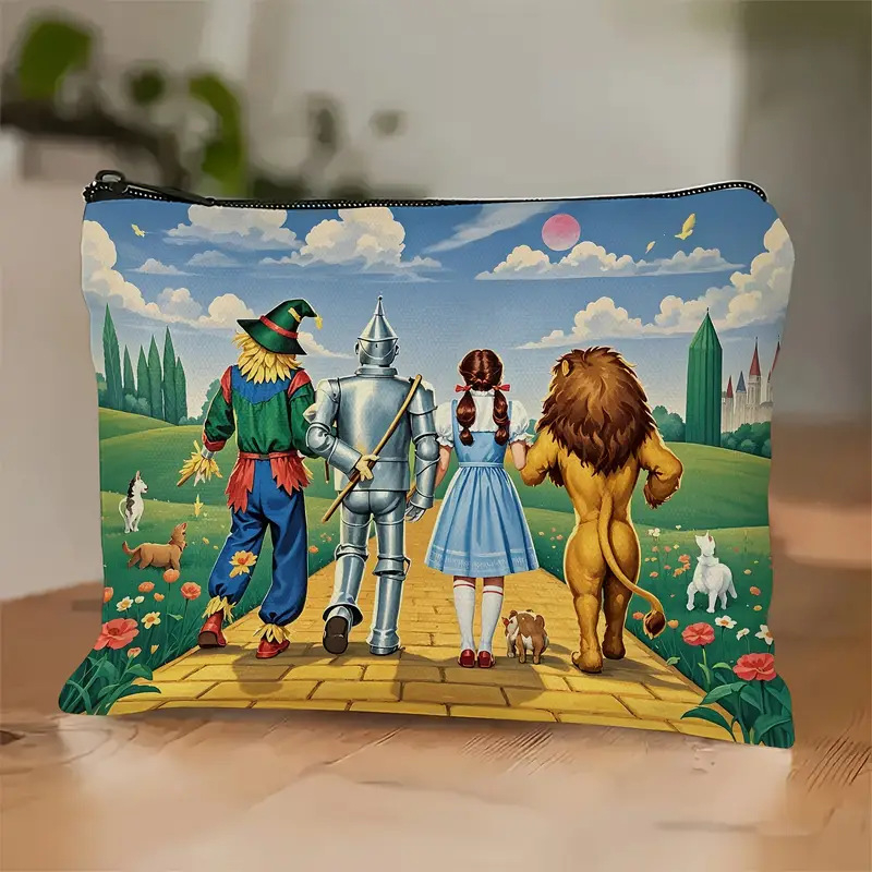 Geantă cosmetică din in, design personalizat, stil Cross-Border Trend, extensibilă, ușoară, fără căptușeală