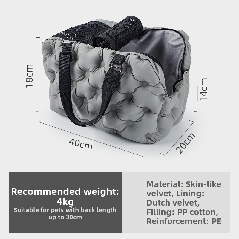 Σακίδιο μεταφοράς κατοικίδιων για γάτες και μικρά σκυλιά, αναπνεύσιμο σχέδιο διαστημικής κάψουλας, μεγάλη χωρητικότητα