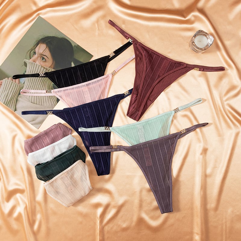 Νάιλον δαντελένιο στρινγκ για γυναίκες - χαμηλή μέση, γρήγορο στέγνωμα, διαπνοή (Κύριο ύλικό: Νάιλον; Στυλ: Δαντελένιο στρινγκ; Μέση: Χαμηλή; Λειτουργία: Γρήγορο στέγνωμα; Επένδυση καβάλου: βαμβάκι)