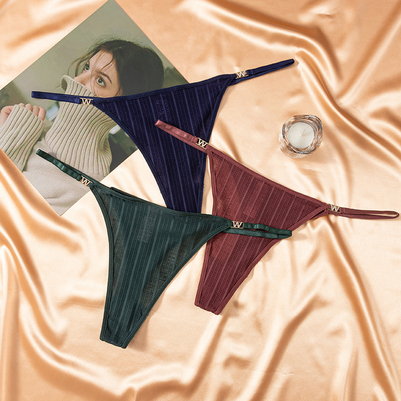 Νάιλον δαντελένιο στρινγκ για γυναίκες - χαμηλή μέση, γρήγορο στέγνωμα, διαπνοή (Κύριο ύλικό: Νάιλον; Στυλ: Δαντελένιο στρινγκ; Μέση: Χαμηλή; Λειτουργία: Γρήγορο στέγνωμα; Επένδυση καβάλου: βαμβάκι)