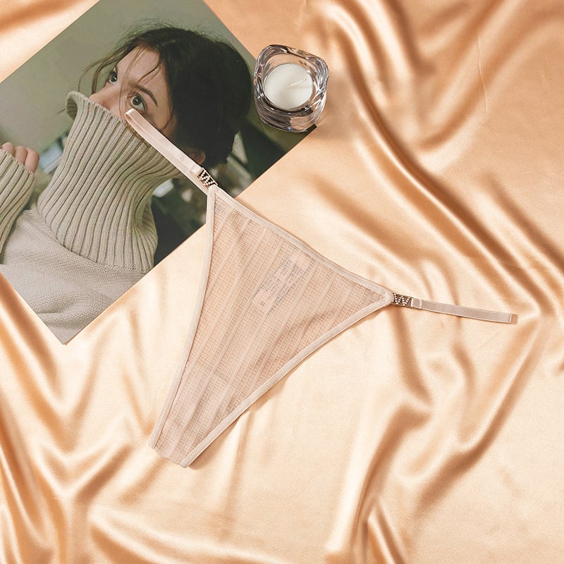 Νάιλον δαντελένιο στρινγκ για γυναίκες - χαμηλή μέση, γρήγορο στέγνωμα, διαπνοή (Κύριο ύλικό: Νάιλον; Στυλ: Δαντελένιο στρινγκ; Μέση: Χαμηλή; Λειτουργία: Γρήγορο στέγνωμα; Επένδυση καβάλου: βαμβάκι)