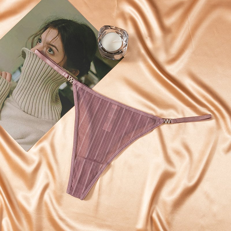 Νάιλον δαντελένιο στρινγκ για γυναίκες - χαμηλή μέση, γρήγορο στέγνωμα, διαπνοή (Κύριο ύλικό: Νάιλον; Στυλ: Δαντελένιο στρινγκ; Μέση: Χαμηλή; Λειτουργία: Γρήγορο στέγνωμα; Επένδυση καβάλου: βαμβάκι)