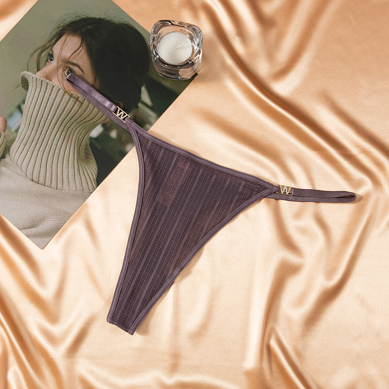 Νάιλον δαντελένιο στρινγκ για γυναίκες - χαμηλή μέση, γρήγορο στέγνωμα, διαπνοή (Κύριο ύλικό: Νάιλον; Στυλ: Δαντελένιο στρινγκ; Μέση: Χαμηλή; Λειτουργία: Γρήγορο στέγνωμα; Επένδυση καβάλου: βαμβάκι)