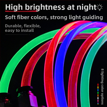 LED γιλέκο σκύλου με δυνατότητα DIY κοπής, USB επαναφορτιζόμενο, TPU υλικό, Μοντέλο CD1110