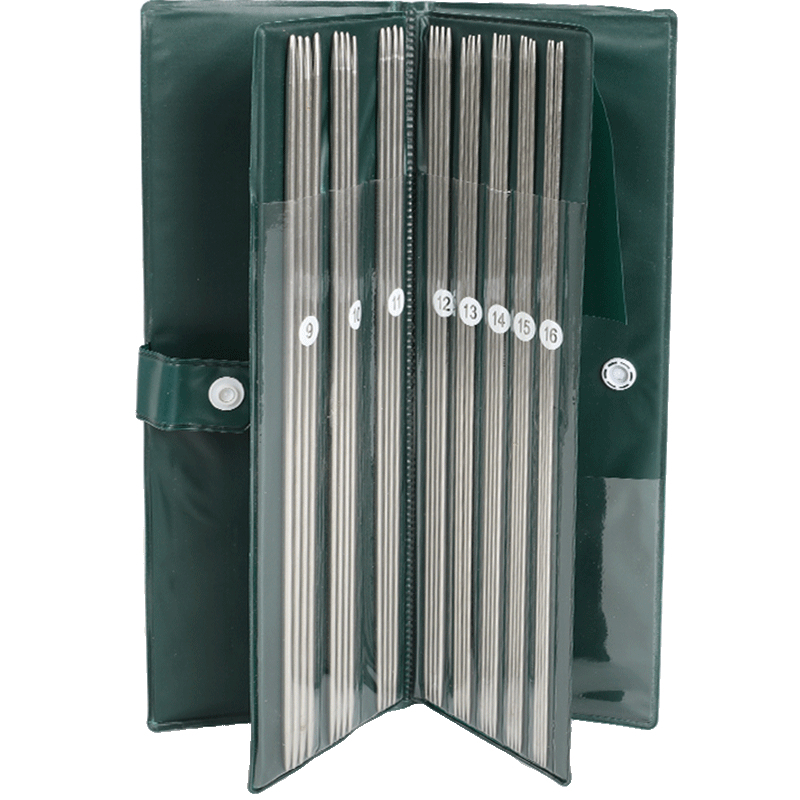 Set igala za pletenje: nehrđajući čelik, kružne igle, duge i ravne igle, kompletan skup alata