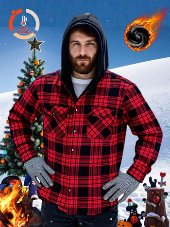 Flaneles krekls ar rūtainu rakstu, kvadrātveida apkakle, garas piedurknes, pieguļoša silueta