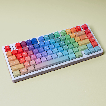Σετ καπάκιων πλήκτρων PBT με Double Shot για μηχανικό πληκτρολόγιο — πάνω από 98 πλήκτρα, αδιάβροτα, ευρεία συμβατότητα