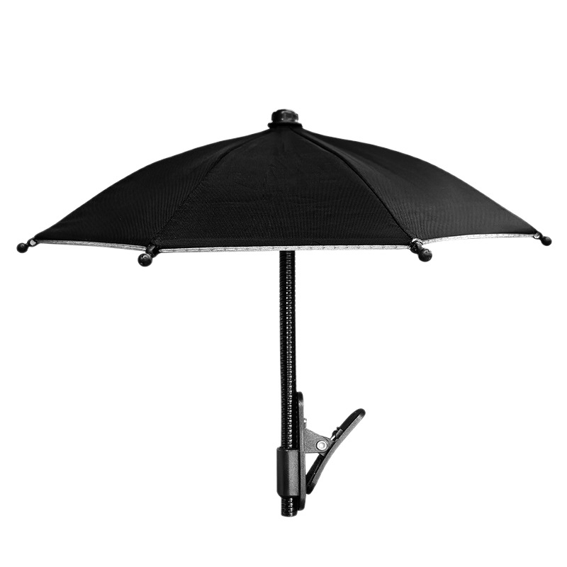 Mini esernyő acél tengellyel és fogantyúval, 8 merevítő bordával, poliészter vászonnal, UV védelem PA++, manuális nyitás-zárás