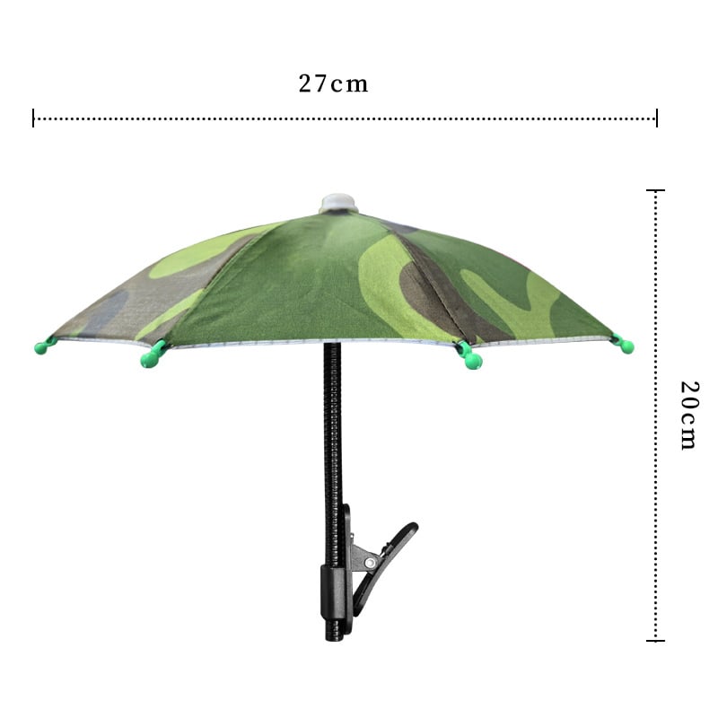 Mini esernyő acél tengellyel és fogantyúval, 8 merevítő bordával, poliészter vászonnal, UV védelem PA++, manuális nyitás-zárás