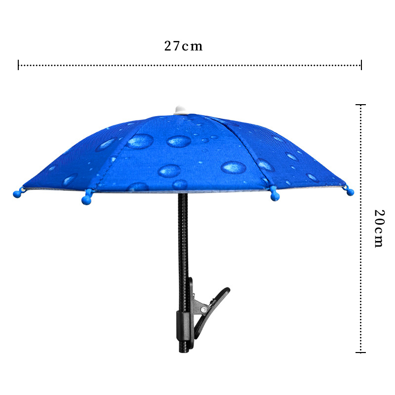 Mini esernyő acél tengellyel és fogantyúval, 8 merevítő bordával, poliészter vászonnal, UV védelem PA++, manuális nyitás-zárás