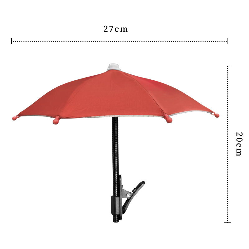 Mini esernyő acél tengellyel és fogantyúval, 8 merevítő bordával, poliészter vászonnal, UV védelem PA++, manuális nyitás-zárás