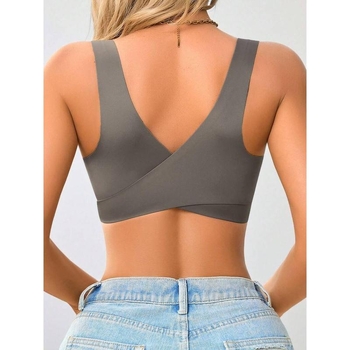 Σουτιέν - χωρίς ραφές, χωρίς επένδυση, αναπνεύσιμο, δαντέλα, Rabbit Ear Cup