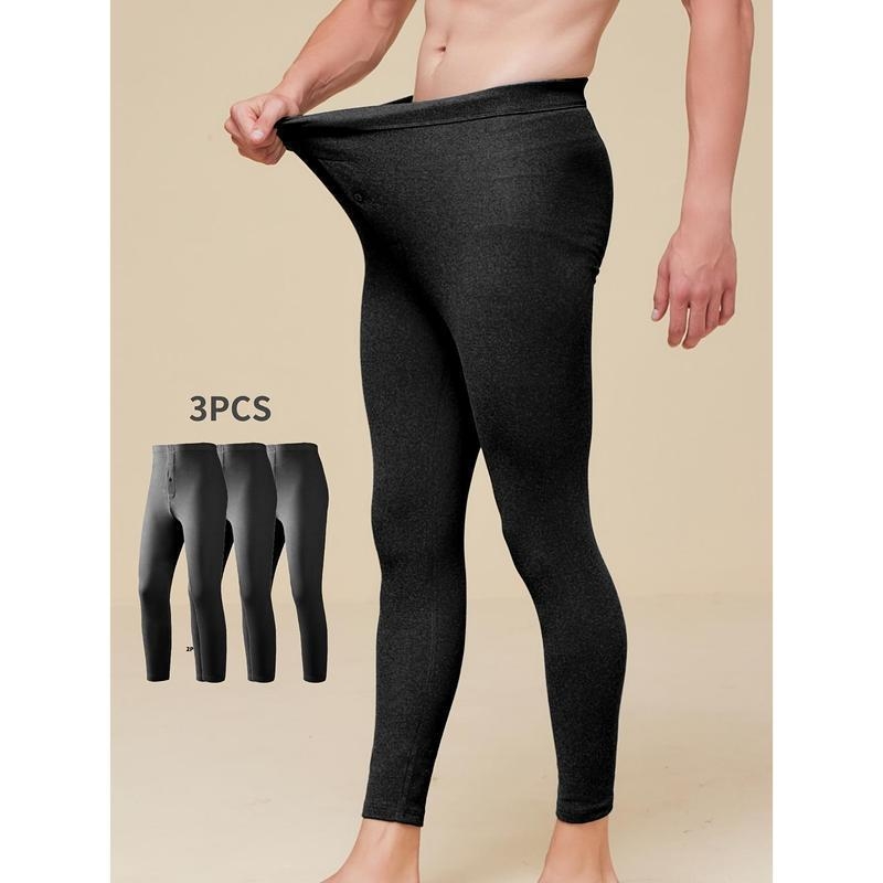 Ανδρικό Θερμικό Σετ, Ελαστικό, 100% Βισκόζη, Υπερλεπτό Ύφασμα